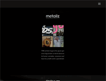 Tablet Screenshot of metaliz.com